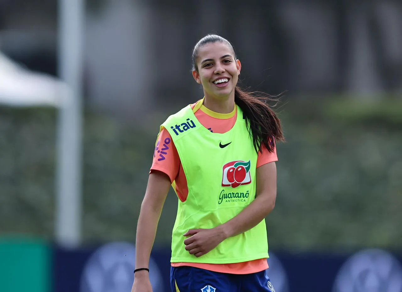 Jogadora Lauren. Foto: Lívia Villas Boas/CBF