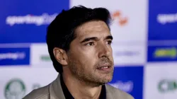 Abel Ferreira tecnico do Palmeiras durante partida contra o Novorizontino no estadio Arena Barueri pelo campeonato Paulista 2026. Foto: Marcello Zambrana/AGIF