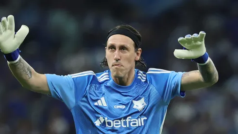 Cássio durante partida da Copa do Brasil de 2025