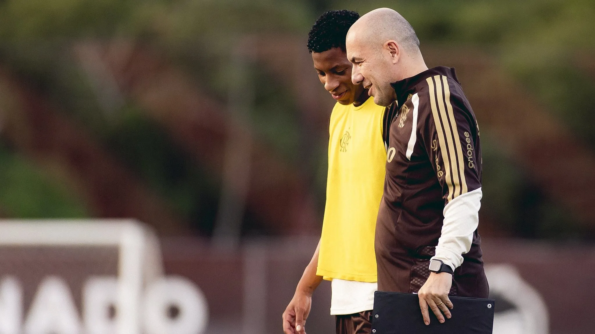 Gozalo Plata e Leonardo Jardim 