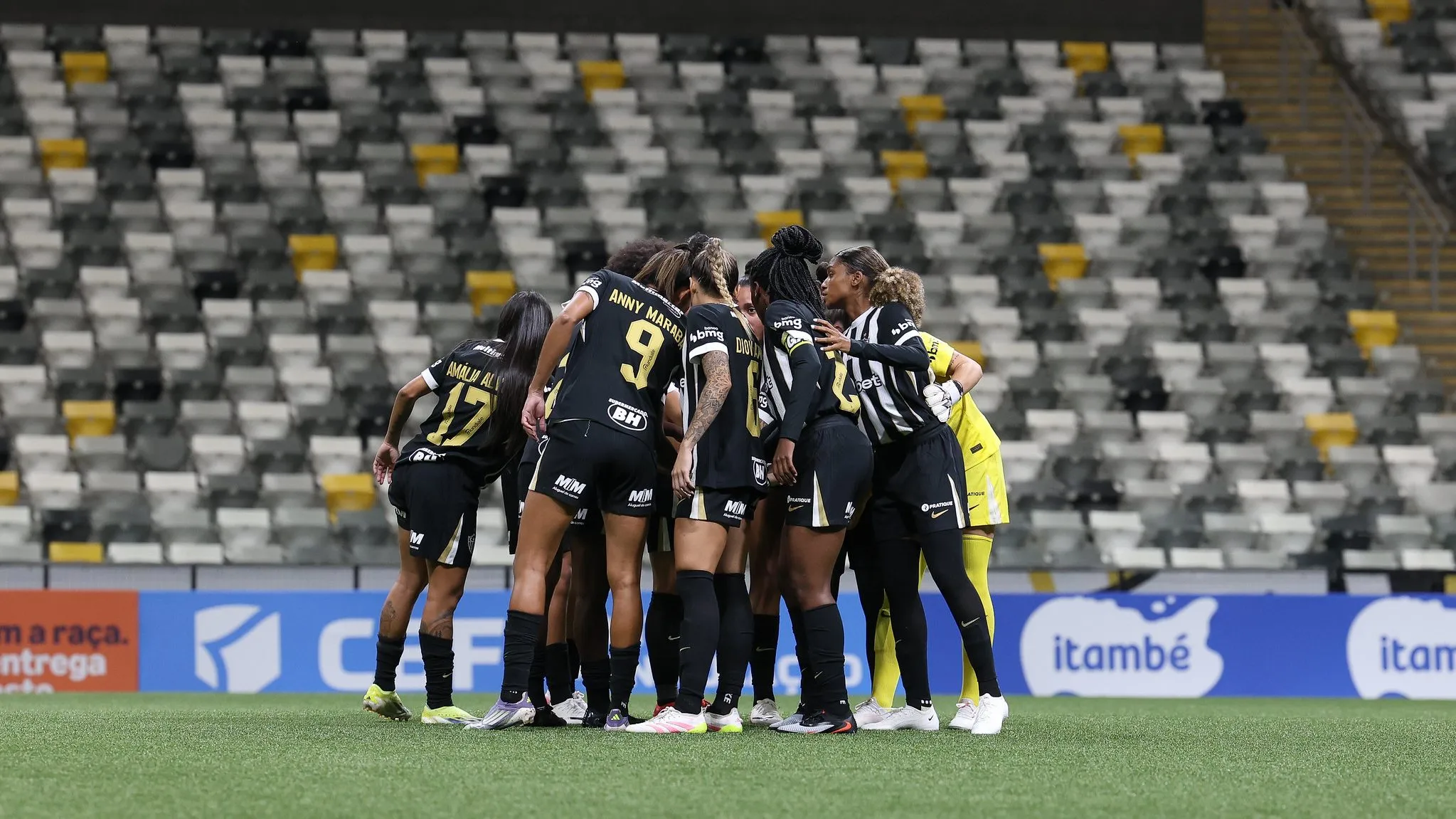 Elenco feminino do Atlético-MG pelo Brasileirão Feminino
