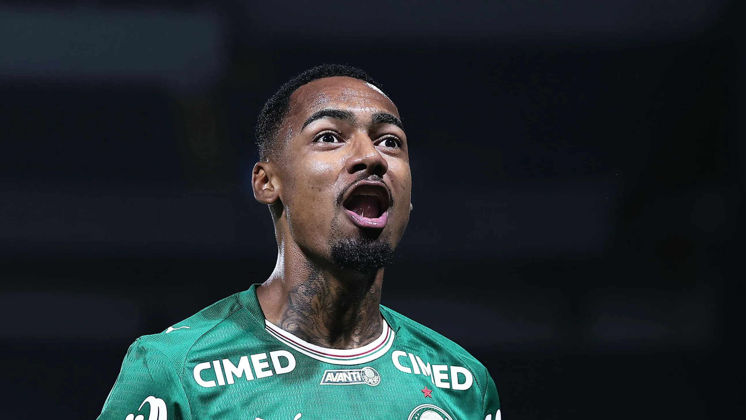 Allan, meia do Palmeiras. Foto: Ettore Chiereguini/AGIF