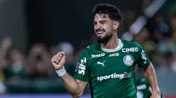 Flaco López marca gol pelo Palmeiras.