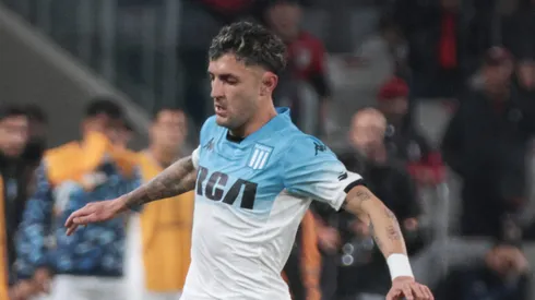 Martirena jogador do Racing durante partida contra o Athletico-PR no estadio Arena da Baixada pelo campeonato Copa Sul-Americana 2024. Foto: Robson Mafra/AGIF