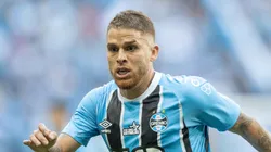 Gustavo Cuellar jogador do Gremio durante partida contra o Mirassol no estadio Arena do Gremio pelo campeonato Brasileiro A 2025. Foto: Liamara Polli/AGIF