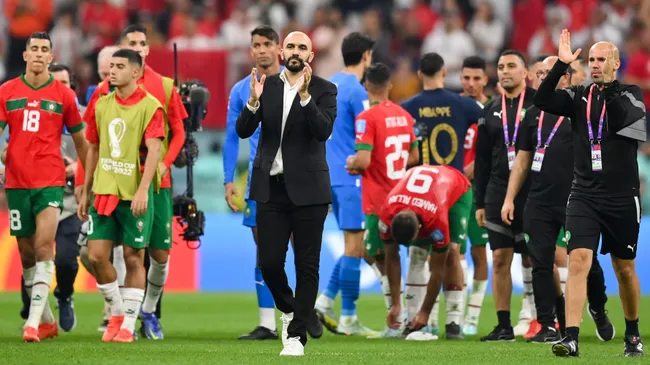 Regragui na Copa de 2022. (Photo by Dan Mullan/Getty Images)