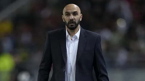 Regragui, ex-técnico de Marrocos. (Photo by Alex Caparros/Getty Images)