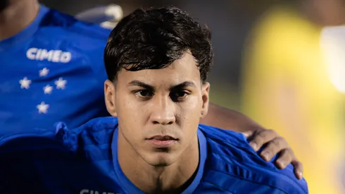 – Kaio Jorge jogador do Cruzeiro durante partida contra o Mirassol no estadio Jose Maria de Campos Maia pelo campeonato Brasileiro A 2026.