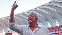 Abel Braga durante partida no Brasileirão 2025