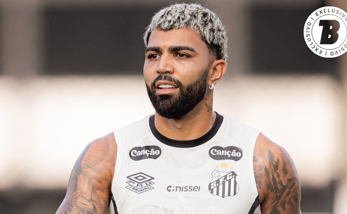 Gabigol responde bem aos treinamentos e empolga Vojvoda após ser barrado de titular no último jogo do Santos