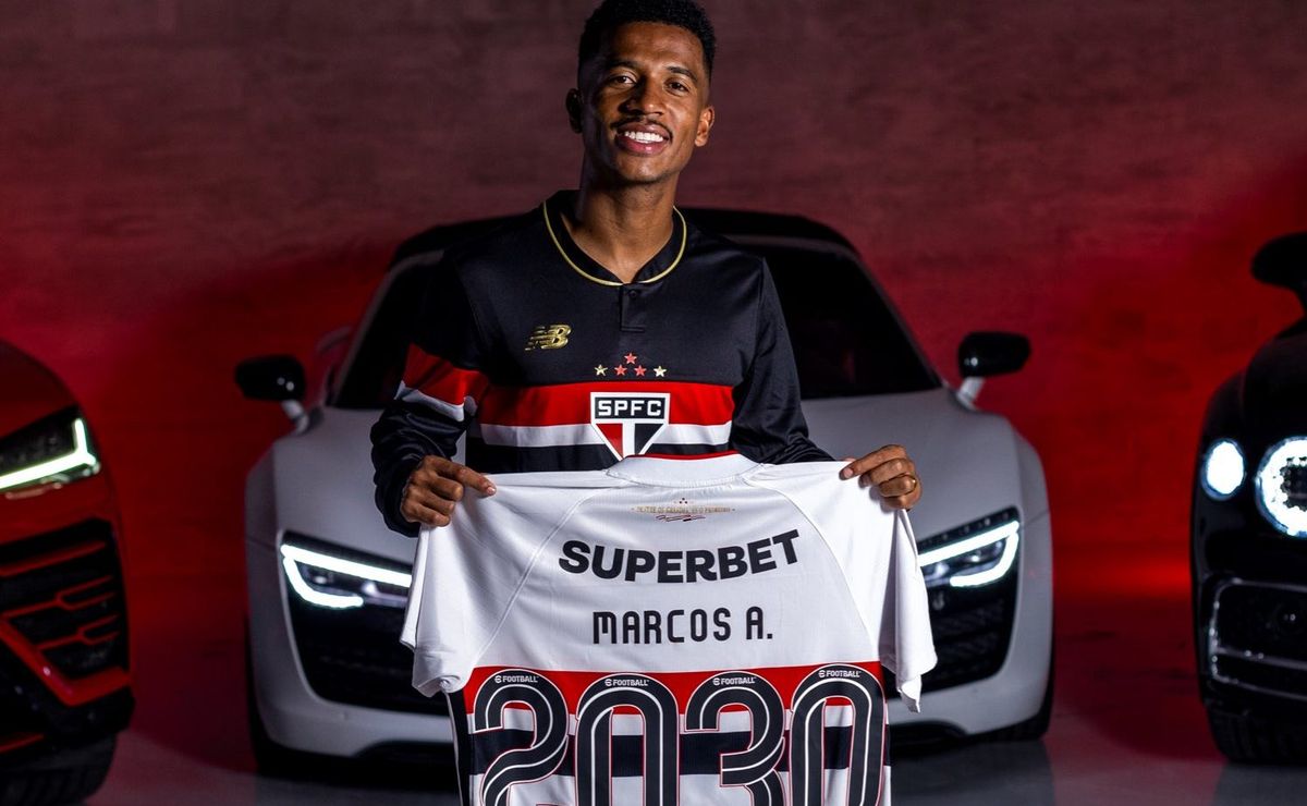 São Paulo renova com Marcos Antônio até 2030 e só começa a pagar em setembro