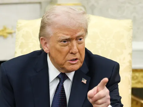 Trump elogia Palmeiras na frente de Messi