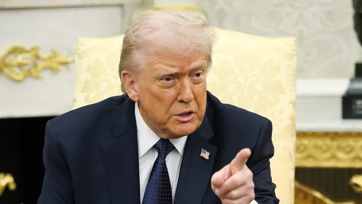 Trump, presidente dos Estados Unidos - Foto: Win McNamee/Getty Images