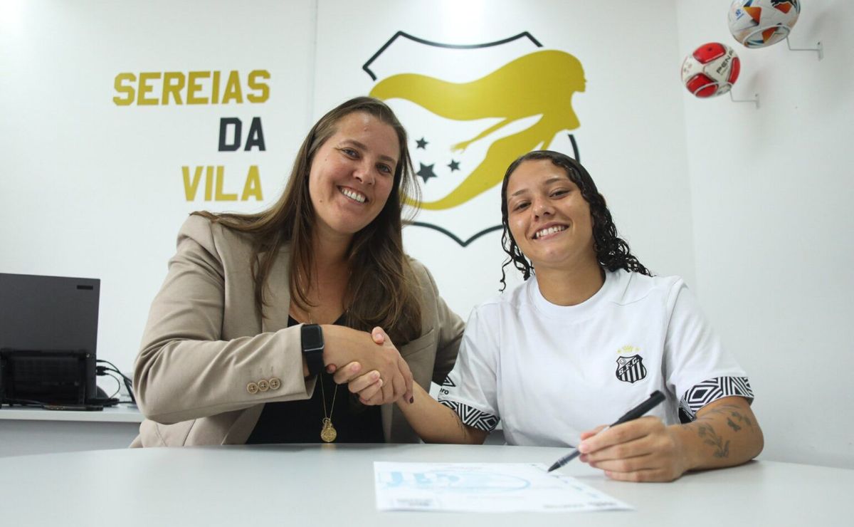 Santos renova com Evelin Bonifácio até 2027 e reforça aposta em talento da base