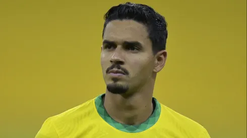 Lucas Veríssimo em jogo pela Seleção Brasileira. Photo by Pedro Vilela/Getty Images
