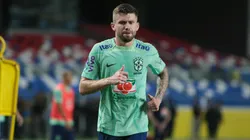 Caio Henrique em treino da Seleção. Foto: Fernando Torres/AGIF