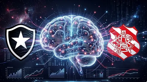 Botafogo x Bangu. Foto: Gerada por IA
