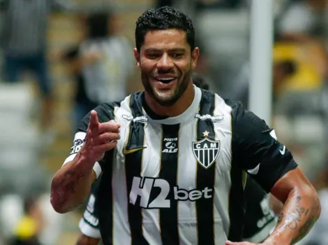 Hulk celebra cinco anos de Atlético-MG