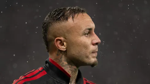 Everton Cebolinha jogador do Flamengo durante partida contra o Lanus no estadio Maracana pelo campeonato [COMPETICAO]. Foto: Jorge Rodrigues/AGIF
