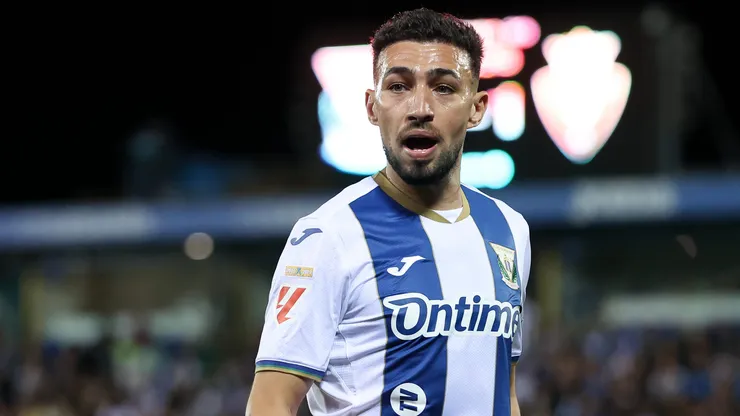 Munir pelo Leganés-ESP. (Photo by Flor Tan Jun/Getty Images)