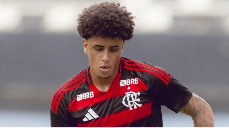 Ryan Roberto chama atenção por golaço no Sub-20. Foto: Adriano Fontes/Flamengo
