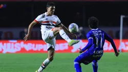 Moreira se destaca em testes físicos e volta a ganhar espaço no São Paulo - Foto Marcello ZambranaAGIF