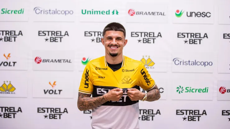 Emprestado pelo Corinthians, Léo Mana conquista título no Criciúma sem atuar em 2026 - Foto João Vitor PereiraCriciúma E.C