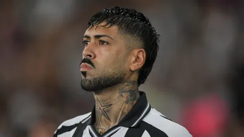 Alexander Barboza durante partida do Fogão na Libertadores