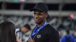 Júnior Santos esteve no Nilton Santos, durante a final da Taça Rio. Foto: Thiago Ribeiro/AGIF