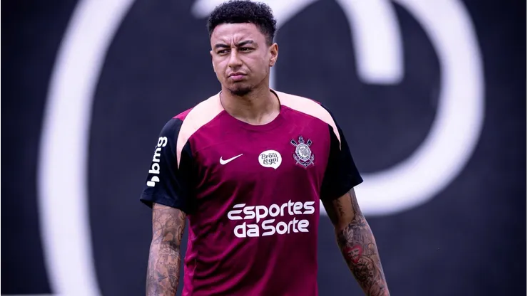 Jesse Lingard não deve estrear contra o Coritiba. Foto: Rodrigo Coca/Ag. Corinthians
