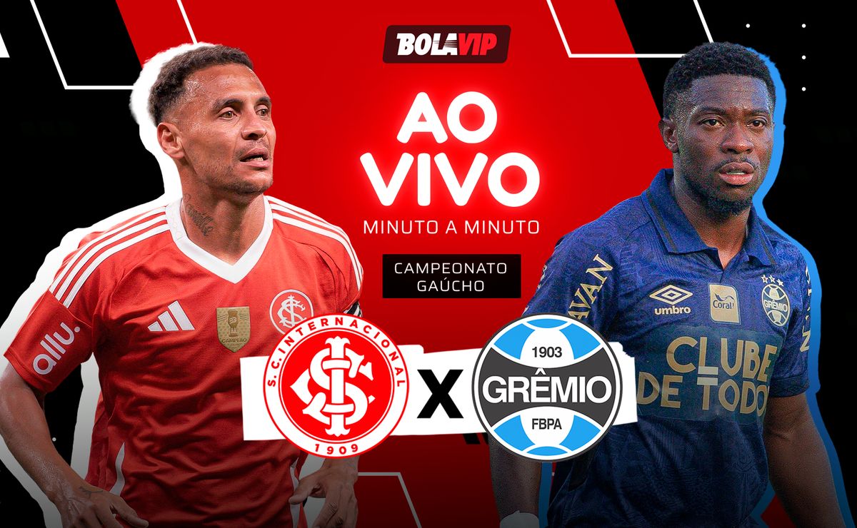 GreNal: Inter x Grêmio AO VIVO – Onde assistir jogo em tempo real pela final do Campeonato Gaúcho