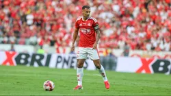 Alan Patrick, do Internacional, durante a decisão contra o Grêmio Foto: Ricardo Duarte / Internacional