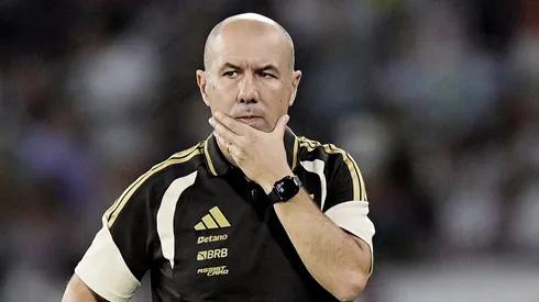 Leonardo Jardim técnico do Flamengo durante partida contra o Fluminense. Foto: Alexandre Loureiro/AGIF