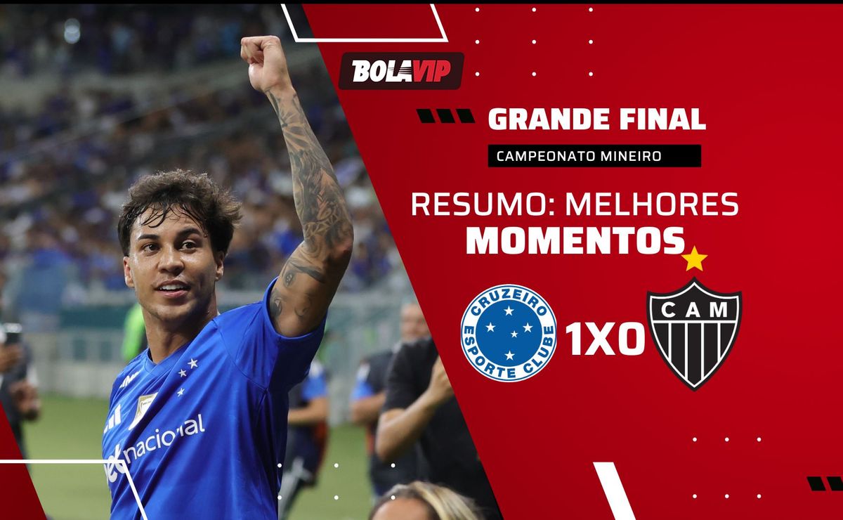 Kaio Jorge decide, Cruzeiro vence o Atlético-MG e se sagra campeão do Campeonato Mineiro