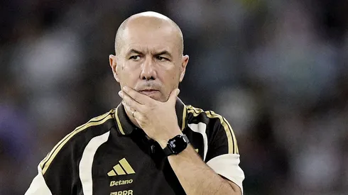 – Leonardo Jardim tecnico do Flamengo durante partida contra o Fluminense