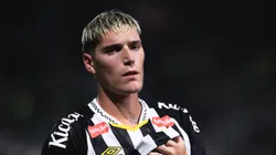 - Rollheiser jogador do Santos durante partida contra o Palmeiras no estadio Arena Barueri pelo campeonato Paulista 2026.