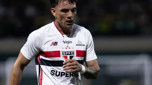 SP – BARUERI – 01/03/2026 – PAULISTA 2026, PALMEIRAS X SAO PAULO – Enzo jogador do Sao Paulo durante partida contra o Palmeiras no estadio Arena Barueri pelo campeonato Paulista 2026. Foto: Ettore Chiereguini/AGIF
