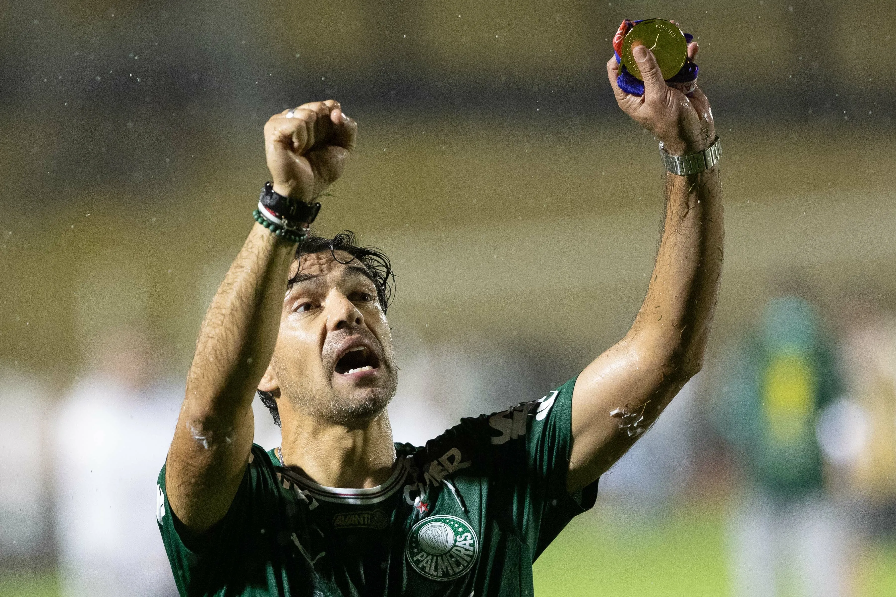 Abel Ferreira conquistou mais um título pelo Palmeiras. Foto: Joisel Amaral/AGIF