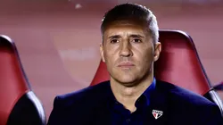 Hernan Crespo foi desligado do comando do SPFC nesta segunda-feira (9) em ato surpreendente para a torcida