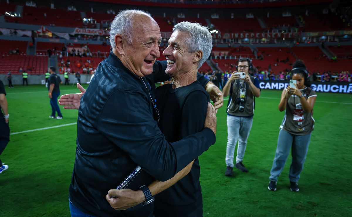 Felipão celebra primeiro título como dirigente do Grêmio e reforça mentalidade vencedora