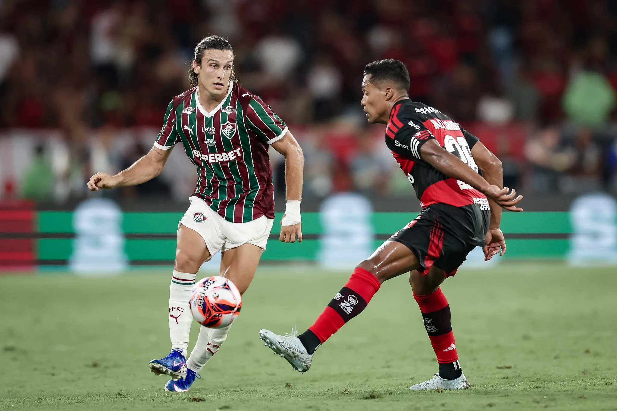 Canobbio ficou de fora das cobranças de pênalti do Fla-Flu – Foto: MARCELO GONÇALVES / FLUMINENSE F.C.