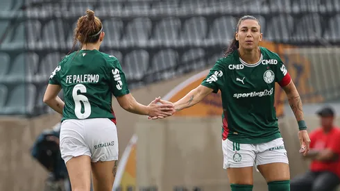 Fê Palermo e Bia Zaneratto – Foto: Fabio Menotti/Palmeiras
