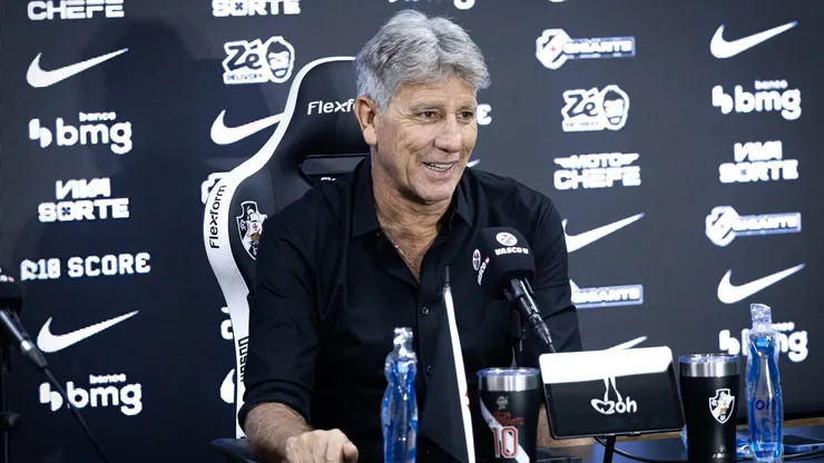 Renato Gaúcho é o novo técnico do Vasco - Foto: Matheus Lima/Vasco