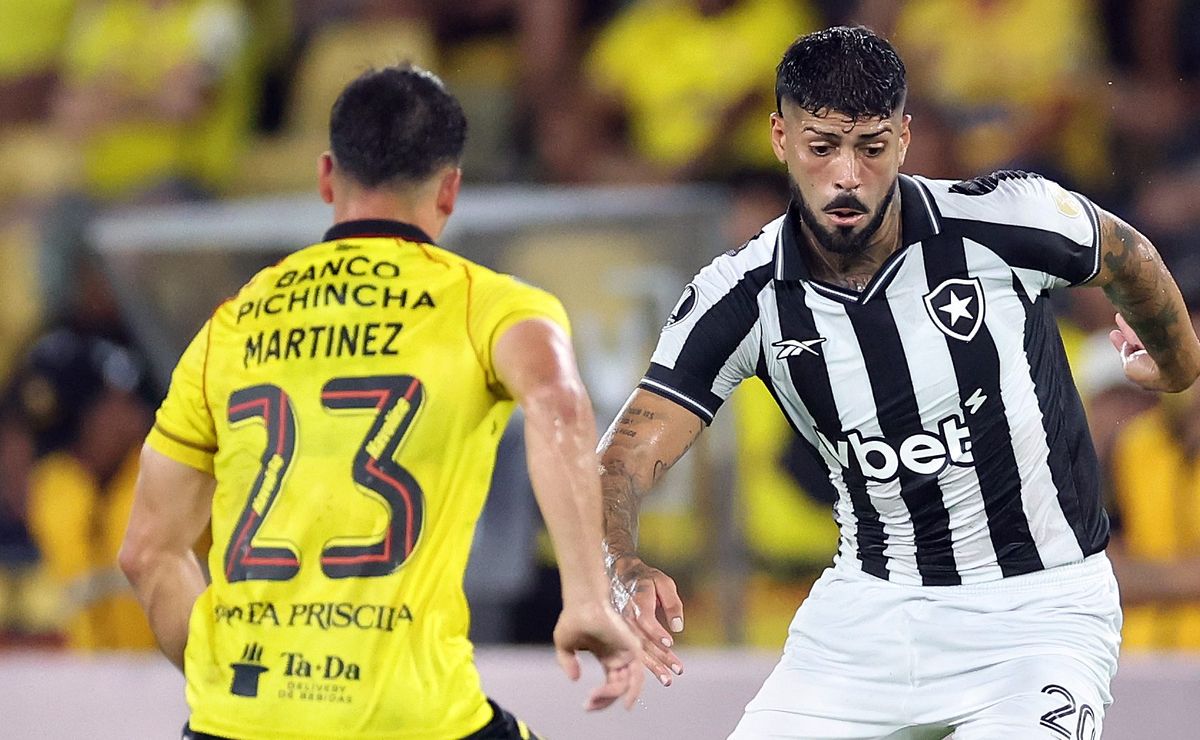 Inteligência Artificial prevê Botafogo x Barcelona SC com classificação do Glorioso na Copa Libertadores