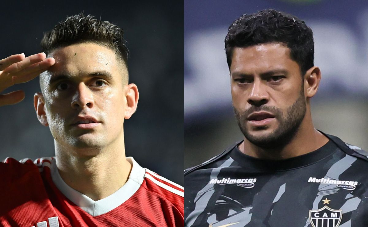 Borré supera média de Hulk e vira destaque antes de duelo entre Atlético-MG e Internacional