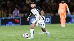 Memphis Depay (Corinthians) durante jogo contra o Novorizontino, no dia 28.02.2026. Foto: Agatha Marques / Alamy