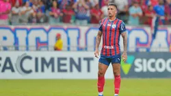 Kike Oliveira (Bahia) durante jogo contra o Vitória, no dia 07.03.2026. Foto: Walmir Cirne / Alamy