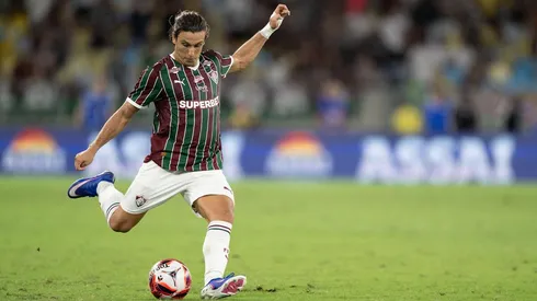 Canobbio (Fluminense) durante jogo contra o Vasco, no dia 01.03.2026. Foto: Jorge Rodrigues / Alamy