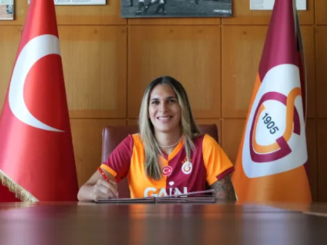 Galatasaray assina com a atacante Vitória Almeida, ex-Flamengo