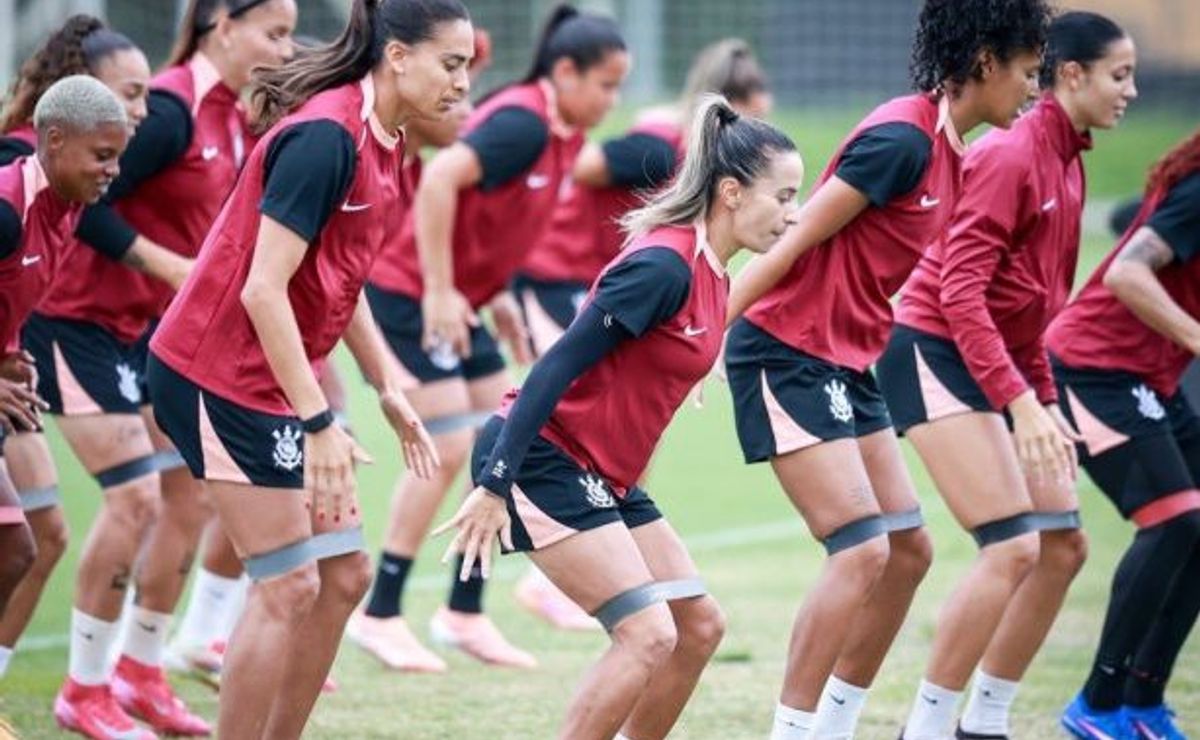 Corinthians inicia semana decisiva de preparação para o Dérbi no Brasileirão Feminino